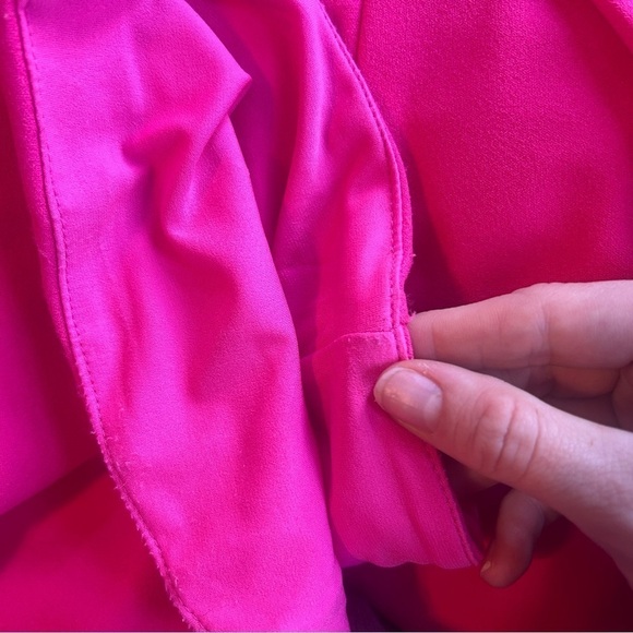 NOOKIE Cherish Paris Hot Pink Strapless Front Slit Maxi Gown Dress Size … - Picture 8 of 9